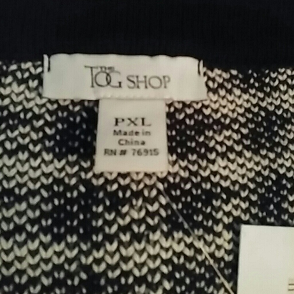 The Tog Shop Knit Button Down Sweater - Picture 3 of 3
